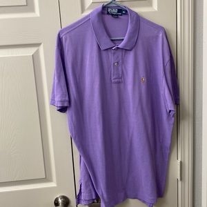 XL POLO RALPH LAUREN Purple Shirt